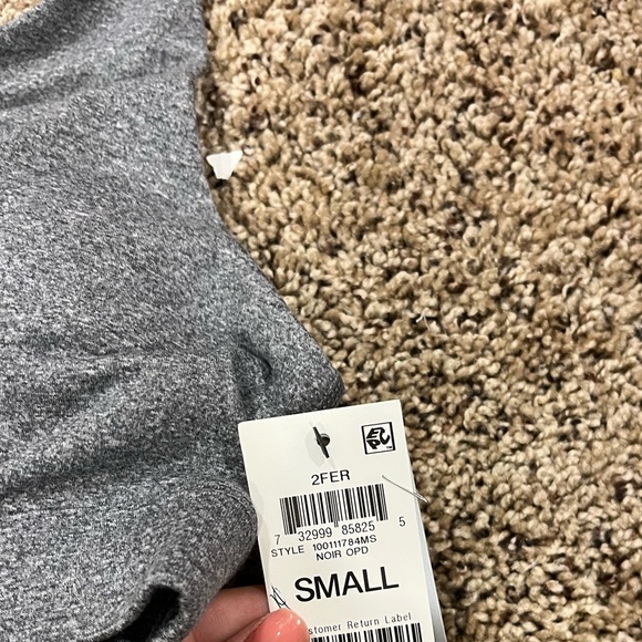 Ideology Gray Racerback Sports Bra - Picture 2 of 2